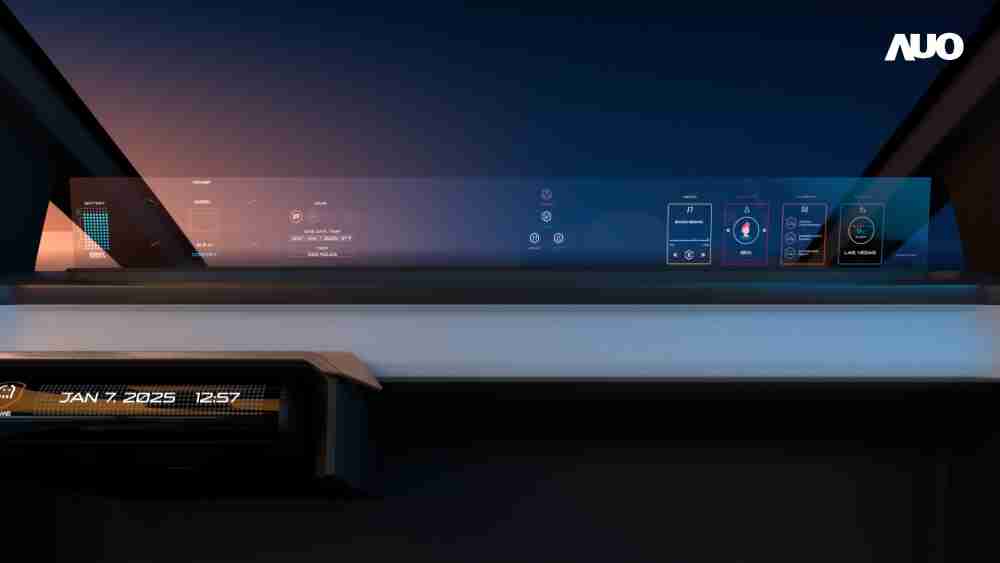 尊龙z6无界透明显示接口(Horizon Image Glass)透过车运算方案整合仪表板、、、、中控台及副驾显示器，，，一体式全景呈现，，提供乘用者清晰的前方视野、、、行车必要信息与娱乐功能